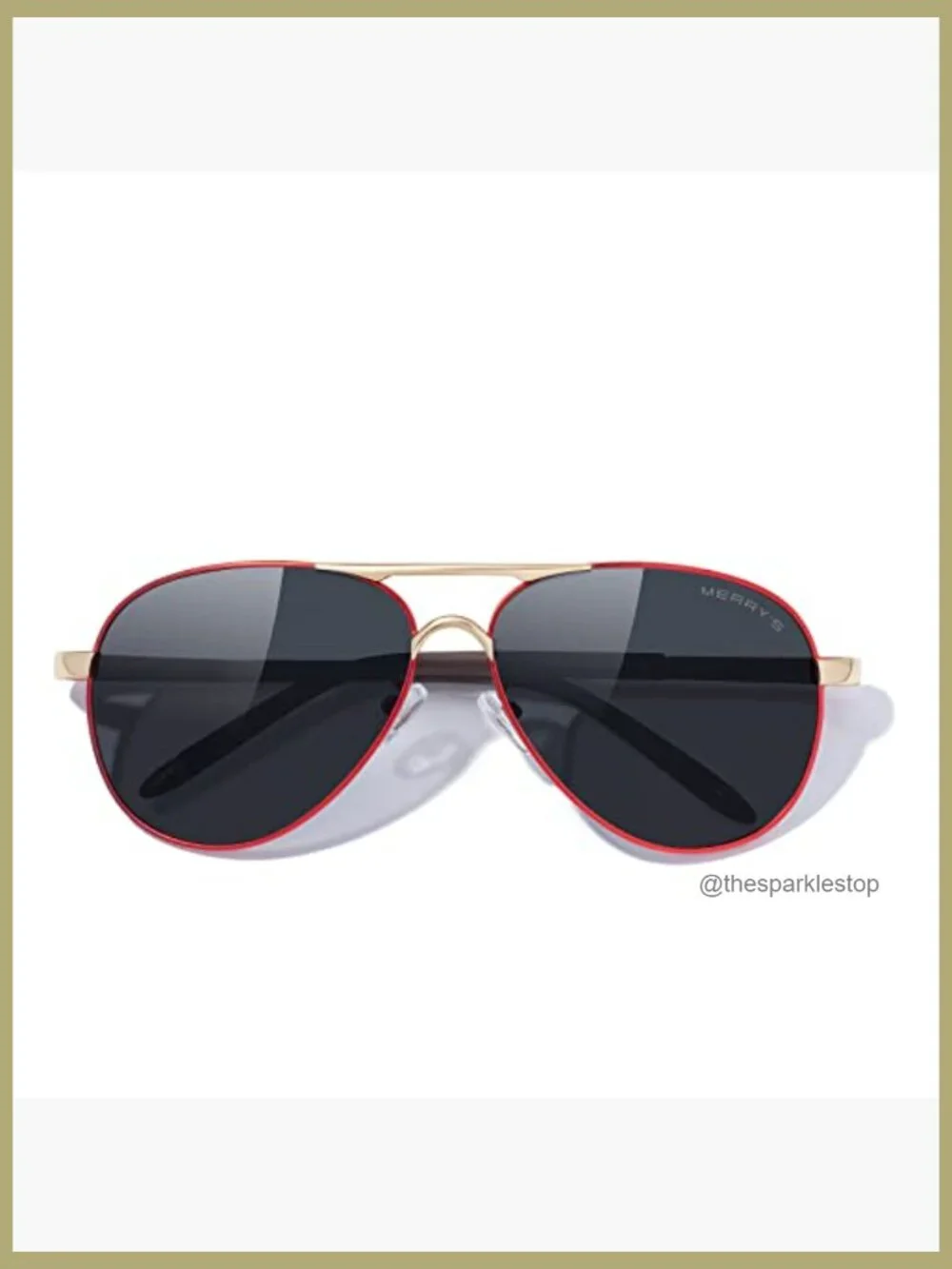 Metal Aviator Sunglasses Polarized UV400 Protection Driving